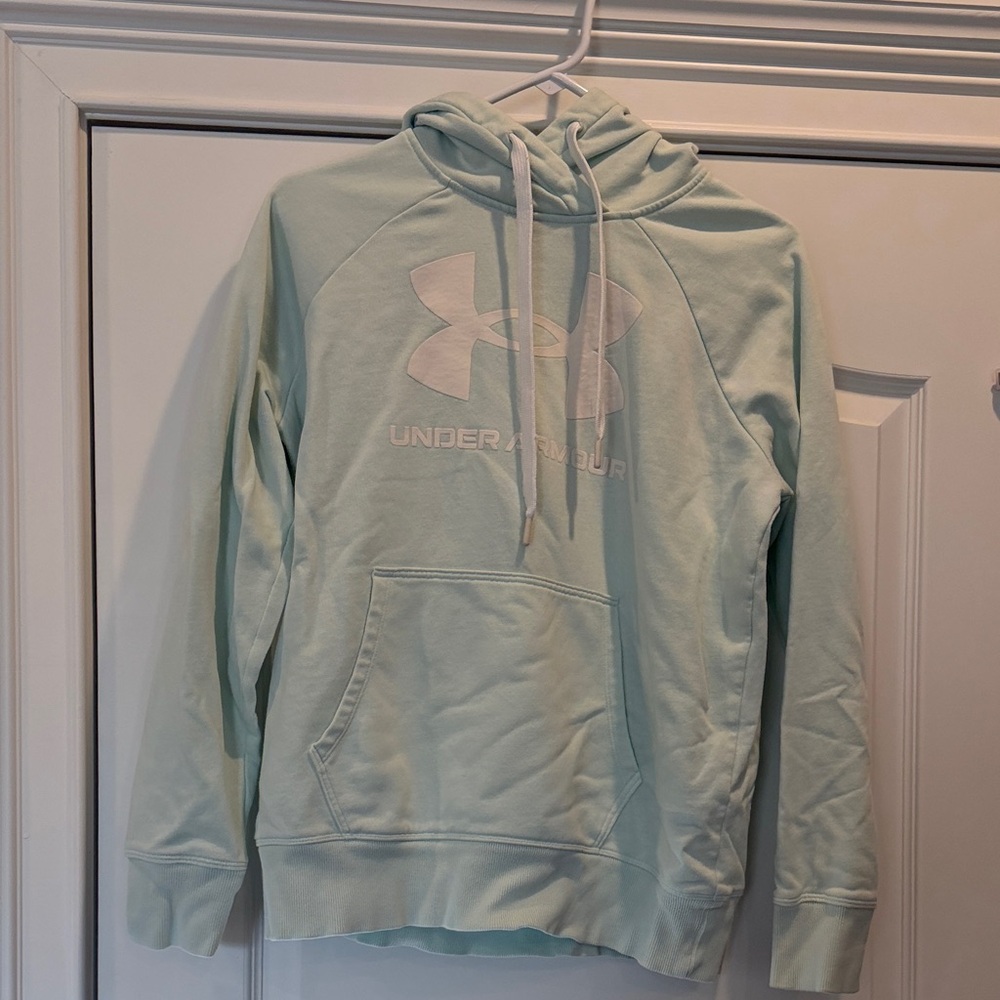 Under Armour Light Green Pullover Hoodie